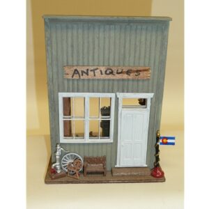 1/4" Scale Antique Shop for antique doll display