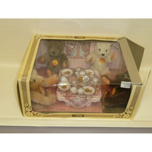 Steiff Teddy Bear Tea Set Displayed in Box